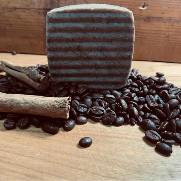 Cinnamon dulce coffee soap bar - Picture 2 of 4